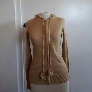 Gold sparkle light weight sweater.